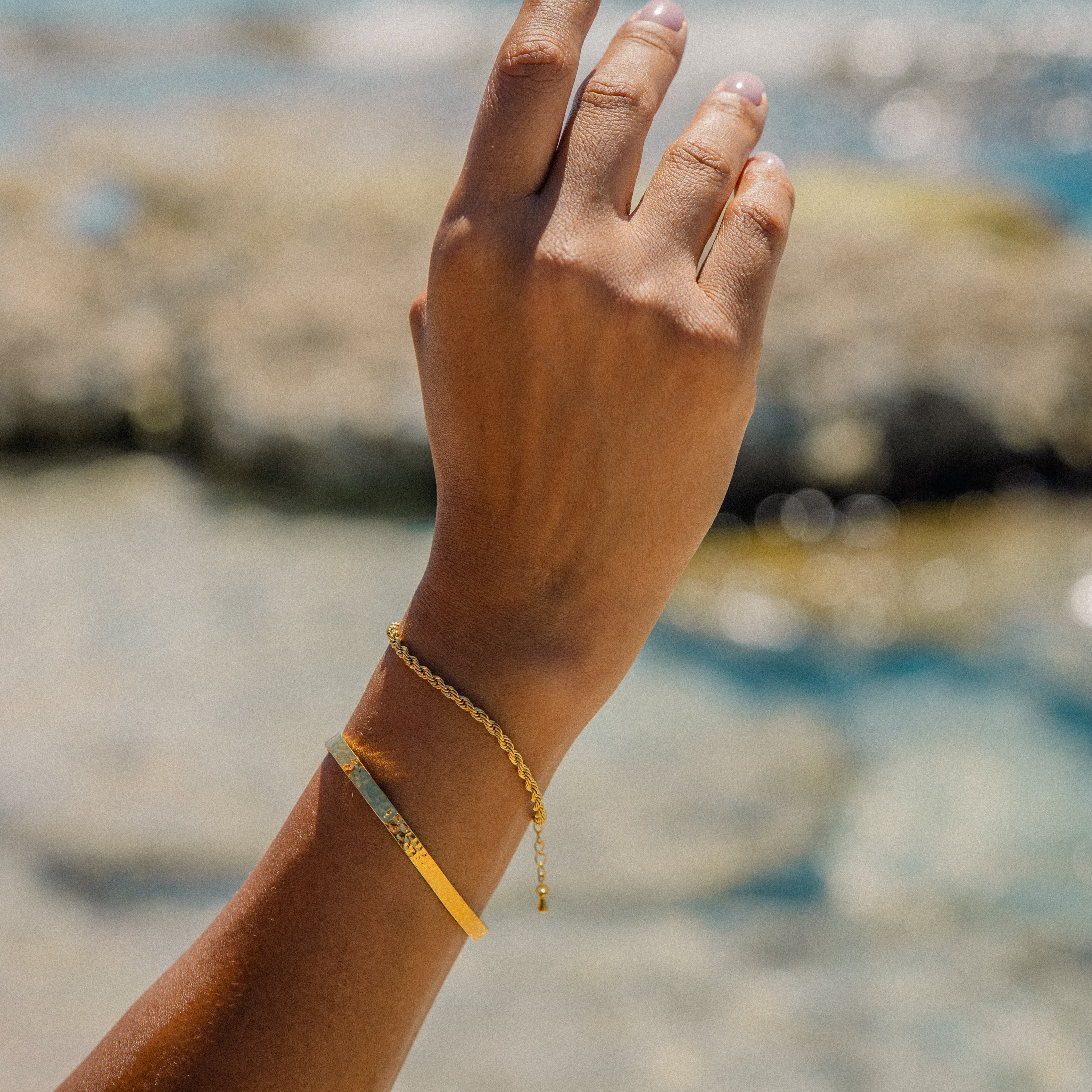 KAIA HAMMERED CUFF