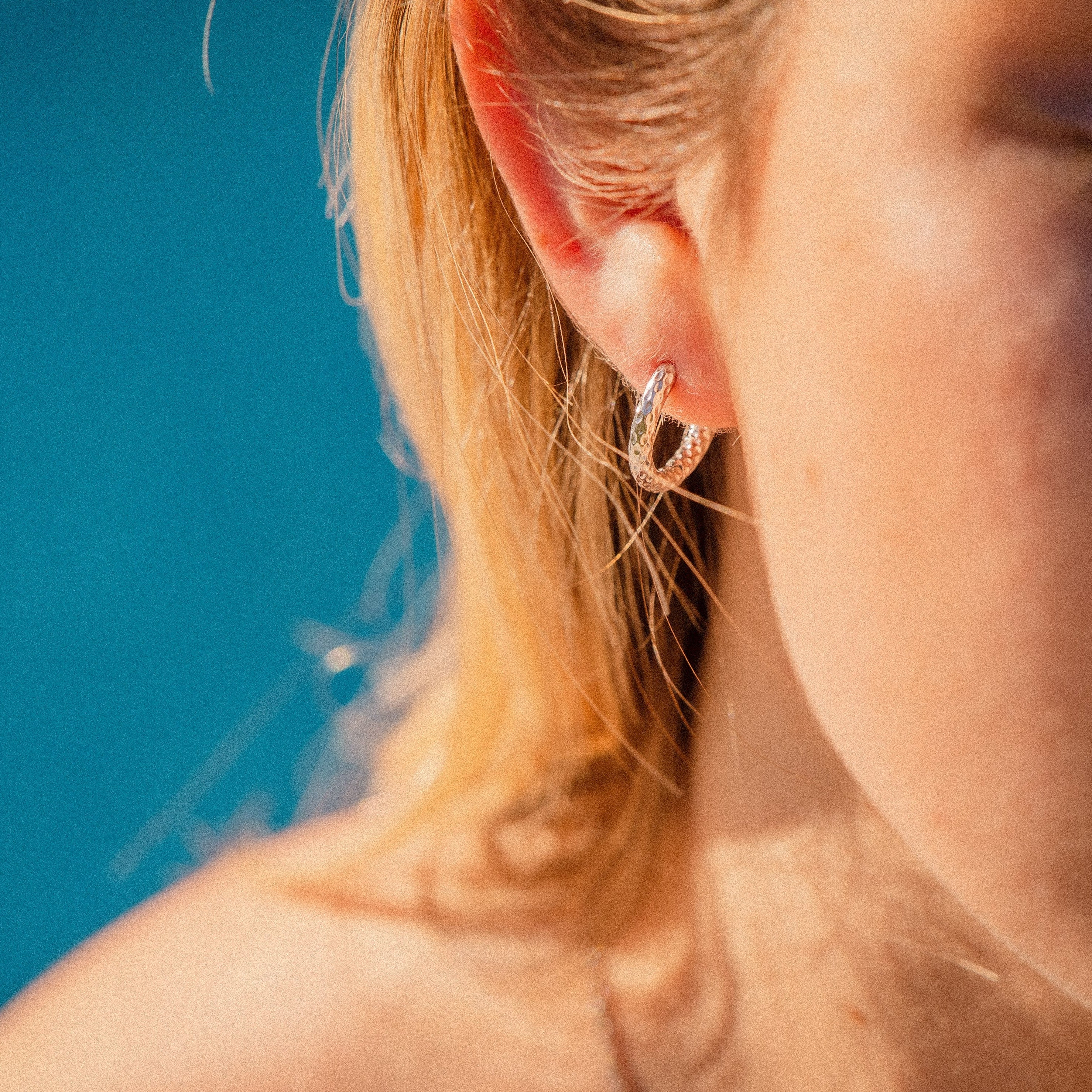 AYANA HAMMERED EARRINGS