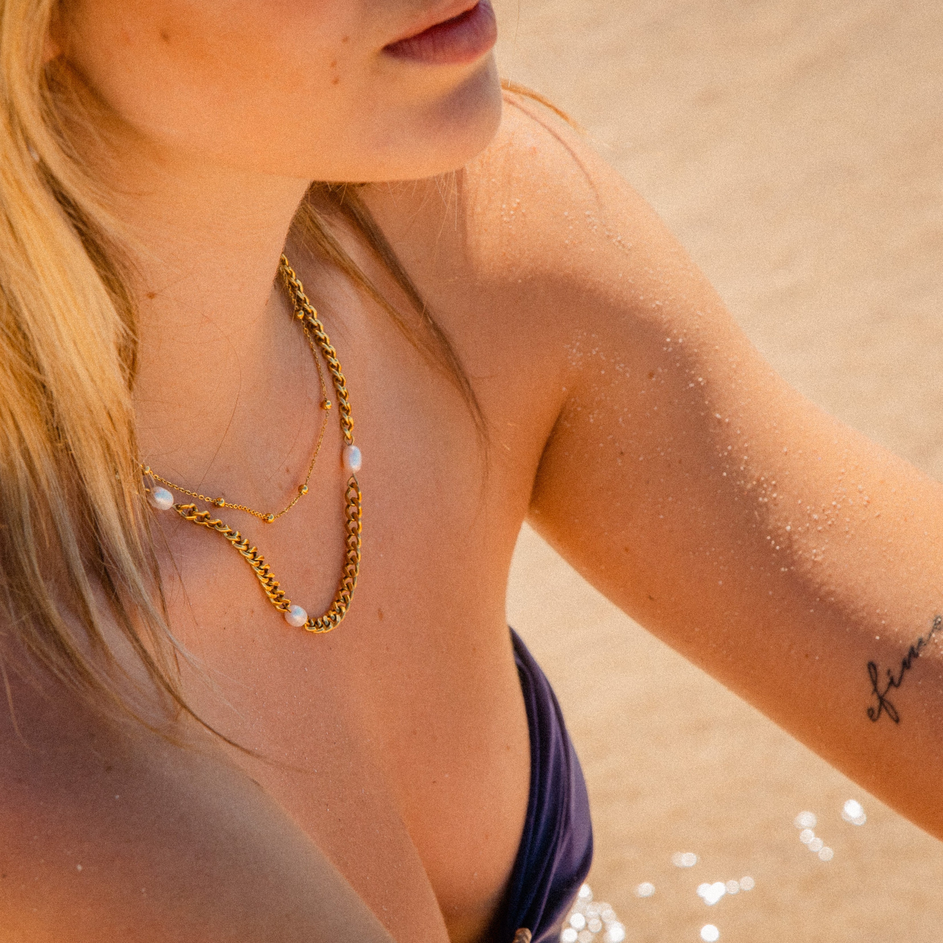 MAREVA LAYERED NECKLACE
