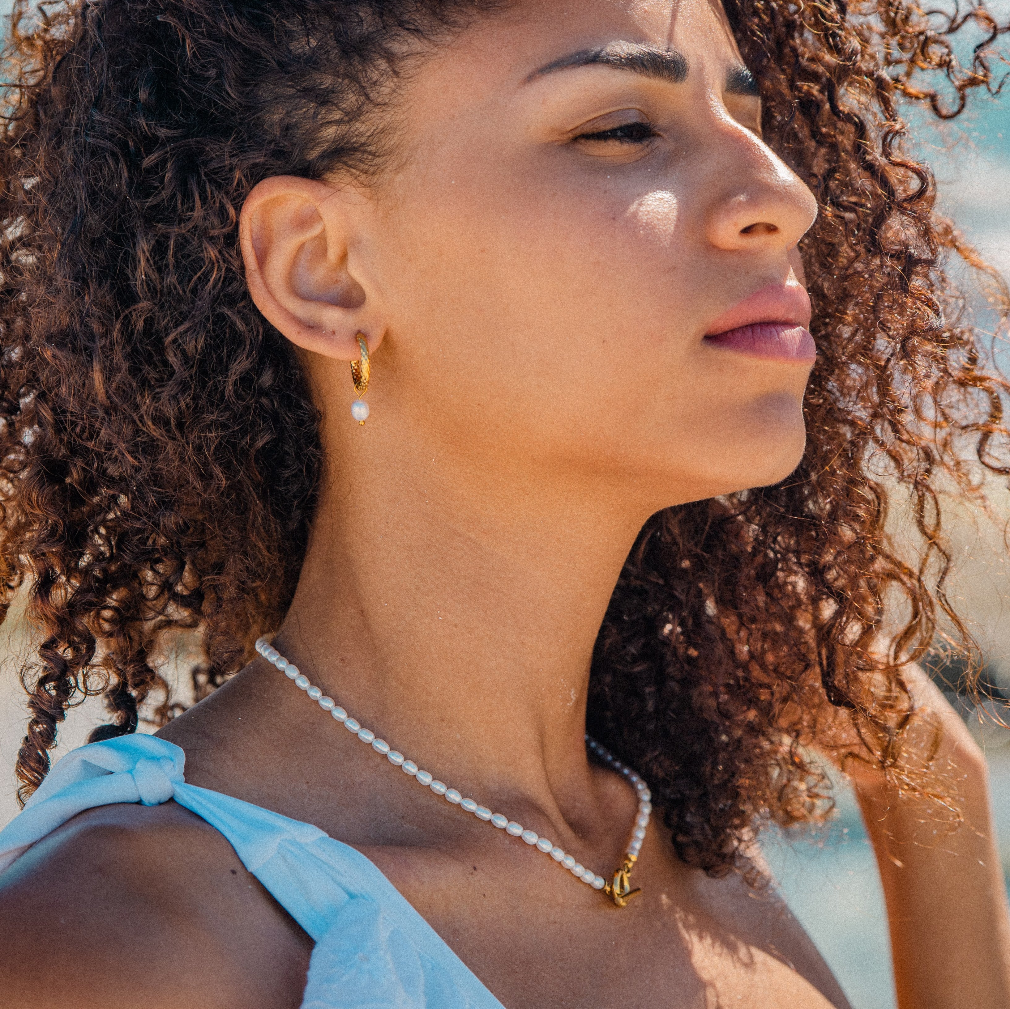 BAHIA HAMMERED HOOPS